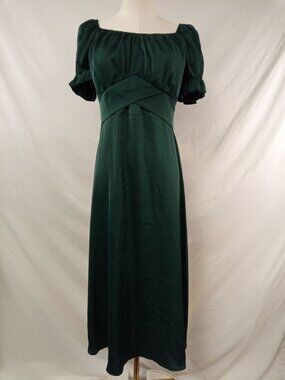 NWT Kirundo Junior's Dark Green Midi Dress Size Small